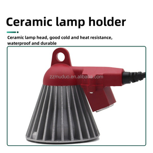 Lámpara <span class=keywords><strong>de</strong></span> Calefacción Aislada <span class=keywords><strong>de</strong></span> Aluminio ZMR <span class=keywords><strong>de</strong></span> 30 cm para Granjas <span class=keywords><strong>de</strong></span> Cerdos y Uso Doméstico con Pantalla Nueva para Cerdos - Product Image 6