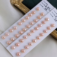 Perles d'eau douce naturelles écologiques de forme bouton 8-9 mm AAAAA, perles polies pour artisanat, vente en gros en vrac
