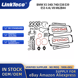 Kit de joints de reconstruction Linkteco pour <span class=keywords><strong>BMW</strong></span> X5 <span class=keywords><strong>540i</strong></span> 740i E38 <span class=keywords><strong>E39</strong></span> E53 4.4L <span class=keywords><strong>V8</strong></span> M62B44 1996-2005 11121433473 11121433477 11129069871 - Product Image 4