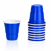 Gelas Shot Plastik Keras PS 2oz Grosir, Cangkir Mini Sekali Pakai untuk Mencicipi, Logo Custom untuk Pesta, Bar, Acara