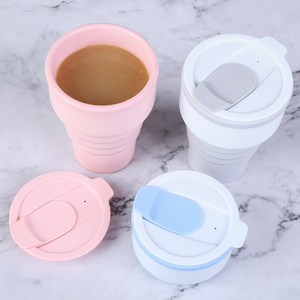 Taza plegable de silicona para beber al aire libre, taza de café Kean Cup10 de alta calidad, el mejor precio, 375Ml - Product Image 6