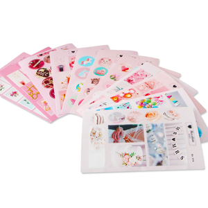 Personalizado boda diario álbum de recortes regalo icono vinilo DECO pegatinas, beso corte decoración planificador papel adhesivo hoja - Product Image 2