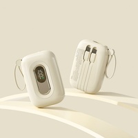 Batterie externe à charge rapide PD22.5W, 10000mAh 20000mAh, mini, personnalisable, avec écran LED, accessoire pour téléphone portable, vente chaude