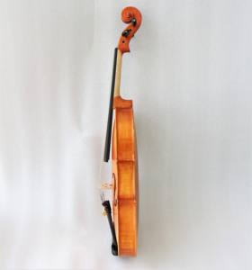 Fábrica de China, venta al por mayor, caja de instrumentos para <span class=keywords><strong>viola</strong></span> de 16 \ ", arco de ébano de abeto <span class=keywords><strong>Da</strong></span> <span class=keywords><strong>Gamba</strong></span> Caipira De Arco Cuerdas Flame Maple Back/Side - Product Image 2