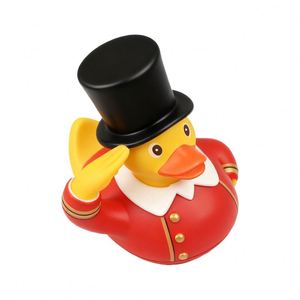 Lot de jouets de bain en PVC personnalisés en forme de canard Big Ben avec motifs imprimés – Offre promotionnelle - Product Image 2