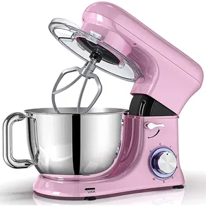 4.5L 5.5L 6.2L stainless steel bowl foods for bakery electric cake mixer