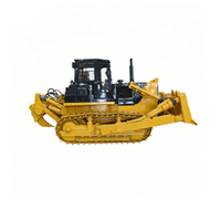 Fabricant chinois, vente en gros de bulldozers hydrauliques de 23 tonnes, bulldozers à chenilles de 240 CV avec une forte force de poussée, bulldozers de 220 CV