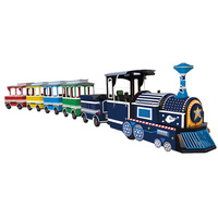 Top Qualité Center Commercial Électrique D'équipement Touristique Enfants Jeux Sans Rail Batterie Train Manèges
