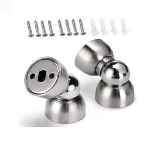 Potente fermaporta magnetico in acciaio inox Mini Stopper porta pesante magnetismo porta supporto per camera <span class=keywords><strong>da</strong></span> letto a casa - Product Image 1