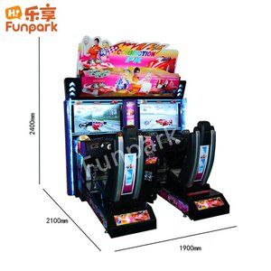 Qianzhijin Simulateur de jeu de course automobile vidéo d'arcade à monnayeur 32 pouces - Product Image 2