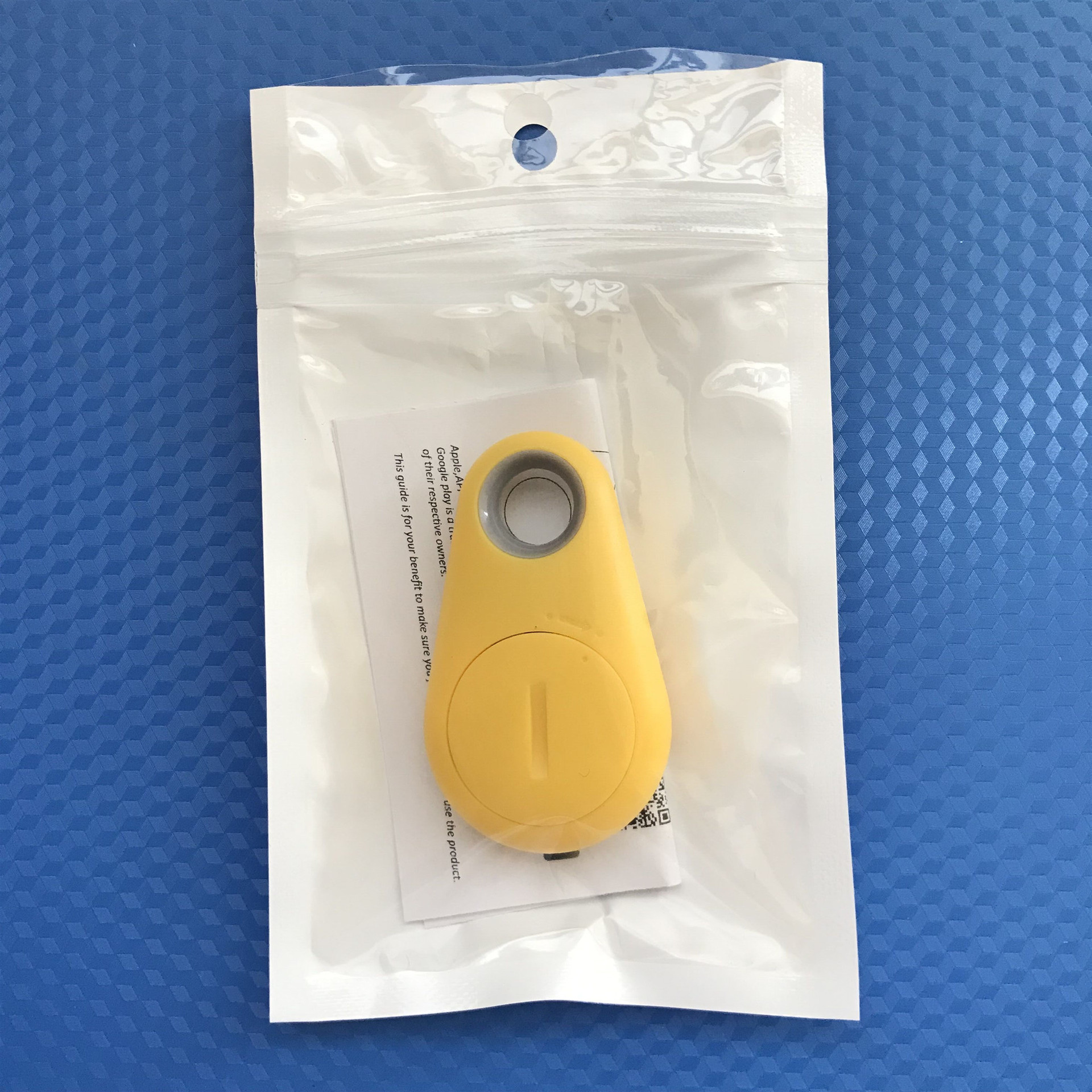 Emballage en sachet OPP jaune