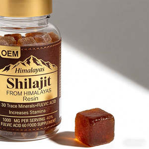 OEM GMP Certified 100% Pure Himalayan <b>Shilajit</b> <b>Resin</b> Oral Liquid Energy Mineral Supplement with 85+ Humic Acid Antioxidant - Product Image 3