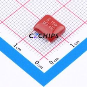 ตัวเก็บประจุฟิล์ม MEF124K2L3AS3035A1ผ่านชิ้นส่วนรู (THT),P = 7.5มม. 120nF 10% 450V - Product Image 1