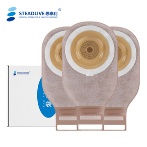 <span class=keywords><strong>Bolsa</strong></span> de colostomía de 45mm, bolsas convexas de ostomía de una pieza con borde de cinta, novedad - Product Image 6