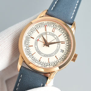 Reloj Mecánico de Diseño Minimalista para Hombre y Mujer 2026, con Bisel Dorado y Pantalla de Calendario Completo, para Profesionales de Alta Gama - Product Image 2