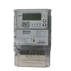 New type multifunctional AMI interconnection design three phase whole current smart meter