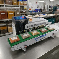 Máquina de Sellado y Codificación Willita Ampliamente Utilizada en la Industria del Embalaje para Sellado de Bolsas e Impresión de Códigos QR y Fechas