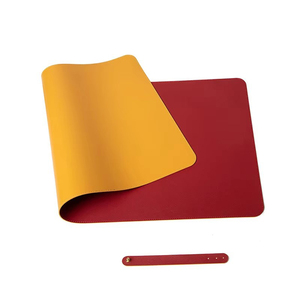 Keden CW-LM900233 Leather <strong>Desk</strong> Pad <strong>Protector</strong> Mouse Pad Office <strong>Desk</strong> <strong>Mat</strong> Waterproof Ultra Thin with Custom Print 800x400mm Stock - Product Image 3