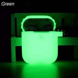 Vente en gros d'étuis pour écouteurs en silicone lumineux fluorescents pour <span class=keywords><strong>AirPods</strong></span> <span class=keywords><strong>1</strong></span> 2 3 4 Pro Pro 2 Nouveauté - Product Image 5