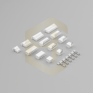 Konektor PCB Terminal JST 5264 2.5mm Pitch HC-5264-6AW, Konektor Kabel ke Papan Sudut Kanan 2.5mm - Product Image 2
