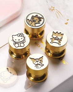 Mini Laser Dessin Animé Sanrio Série Timbre Carte Postale Enveloppe Invitation De Mariage Emballage Cadeau D'étanchéité Fabricant En Gros - Product Image 5