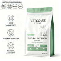 Sachet Doypack Personnalisé pour Aliments pour Animaux (Chiens et Chats) – Résistant aux Déchirures, Imperméable, avec Fermeture Éclair – Sac d'Emballage pour Nourriture Animale