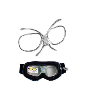 Gafas de esquí con lentes reemplazables, marco metálico antivaho para deportes al aire libre, lentes esféricas de policarbonato con montura completa para hombre - Product Image 1