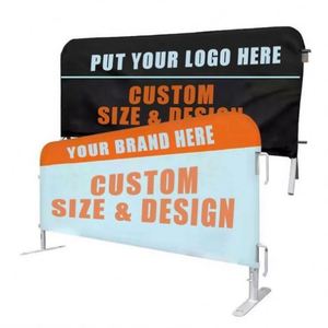 Portable for Outdoor Events and Road Brand Name Concert Crowd Control Barrier Cover - Product Image 1