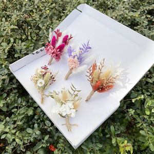 Nouvel An <span class=keywords><strong>2023</strong></span> Gâteau Décoration Fournitures Fleur Séchée Hortensia Bouquet pour La Fête Saint Valentin Cadeau Gâteau Toppers - Product Image 6