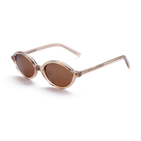 Lunettes de soleil unisexes Elan Optical SYB6201, nouvelle arrivée, monture œil de chat, monture intégrale, sans peinture, monture en acétate naturel parfumé