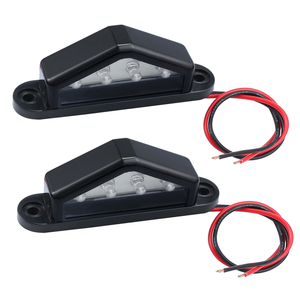 ไฟส่องป้าย<span class=keywords><strong>ทะเบียน</strong></span> LED 12V 24V 4 ดวง สีขาว 6000K กันน้ำ สำหรับ<span class=keywords><strong>รถ</strong></span>บรรทุก <span class=keywords><strong>รถ</strong></span>พ่วง <span class=keywords><strong>รถ</strong></span>ตู้ - Product Image 1