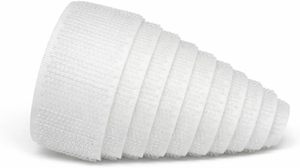 Cinta de Gancho y Bucle de Poliéster/Nylon Ecológica Blanca y Negra para Prendas y Calzado, Directo de Fábrica - Product Image 4
