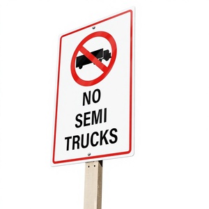 Ensemble de panneaux de signalisation routière en aluminium réfléchissant imprimé UV, conforme aux normes israéliennes, Guizhida - Panneaux directionnels pour les croisements routiers israéliens - Product Image 2