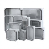 Boîtier de jonction étanche personnalisé IP67, boîtier électrique transparent série AG