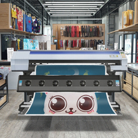 Machine d'imprimante à sublimation I3200 à deux têtes grand format 1.9M pour Jersey
