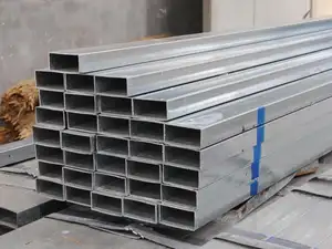 亜鉛メッキ正方形鋼管サプライヤー1x1インチ亜鉛メッキ正方形パイプ14ゲージ2x2亜鉛メッキ正方形チューブ