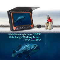 Enquête sur les ressources halieutiques hivernales Détecteur de poissons Caméra de vision nocturne Affichage étanche Caméra de détection de poissons sous-marins d'extérieur