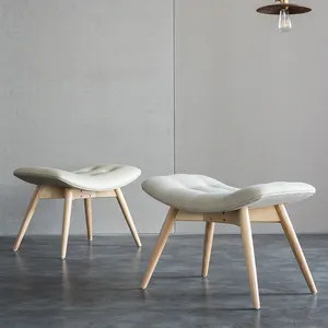 TPZ032 Commercio All'ingrosso di disegno moderno in attesa sedia di legno del piede passo sgabelli sedie per soggiorno in legno sgabelli da bar