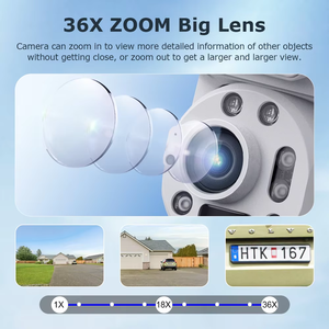 Cámara Solar Sectec Nueva HD de 6MP con Zoom de 36X, Color Blanco, Grabación de <span class=keywords><strong>Video</strong></span> 24/7, Seguimiento Automático, <span class=keywords><strong>Vigilancia</strong></span> 4G para Exteriores - Product Image 5
