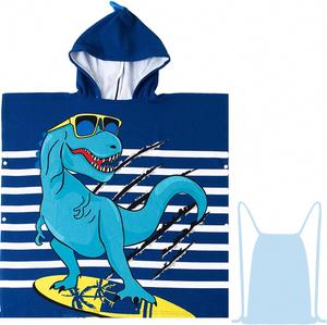Serviettes de bain pour enfants en coton super doux et absorbant, cape de bain pour bébé avec chapeau, serviettes de plage, peignoir pour enfants - Product Image 1