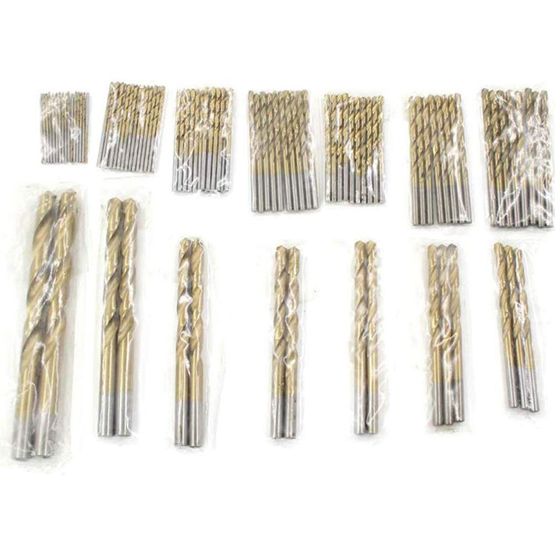 DIN338 Drill Bit Length Black Gold