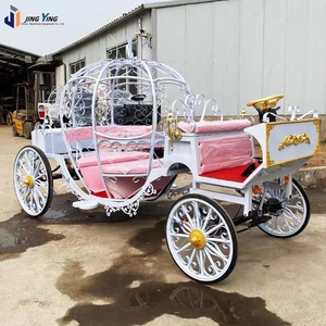 Carruaje Real de Lujo para Turismo, Carruaje Austriaco para Bodas, Carruaje de Estilo Clásico para Utilería Cinematográfica, Carruaje Tipo Calabaza - Product Image 3