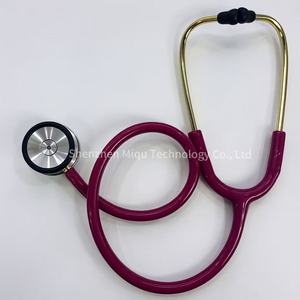 Estetoscopio de cardiología de doble cabezal de primera calidad, estetoscopio médico manual para médicos y enfermeras, para uso clínico y cuidado en el hogar - Product Image 3