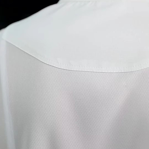 Uniforme de Chef de secado rápido de manga corta OEM, 10 Uds., ropa de trabajo de cocina de malla transpirable personalizable para Hotel - Product Image 3