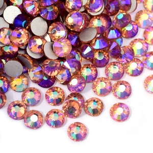 Strass en cristal multicolores AB SS4-SS30, pierres brillantes à coller pour ongles, décorations en strass à dos plat - Product Image 2
