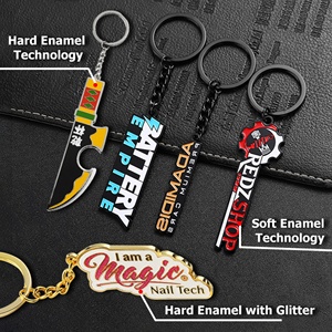 Llaveros Personalizados con Logotipo de Empresa, Letras de Marca, Llavero de Metal Esmaltado para Auto, Regalos Promocionales - Product Image 5