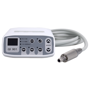 Micromoteur dentaire sans balais, machine de polissage et de perçage électrique portable pour travaux de couronnes, bridges et implants de haute précision QI901 - Product Image 1