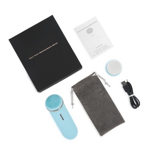 Nouvelle brosse nettoyante sonique pour le visage 2 en 1, imperméable, de haute qualité, instruments électriques de nettoyage du visage - Product Image 4
