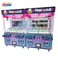 Joyplay Machine à griffes double joueur, grande machine d'arcade commerciale à monnayeur pour peluches et prix, pour Centres de Divertissement Familial (CDEF) et Centres Commerciaux