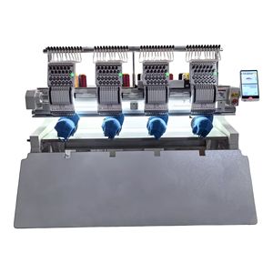 4 Head Pro Multifunctional Computerized Embroidery Machine 500x1200 Mm Fully Automatic Commercial Flat Sewing Equipment - Product Image 2